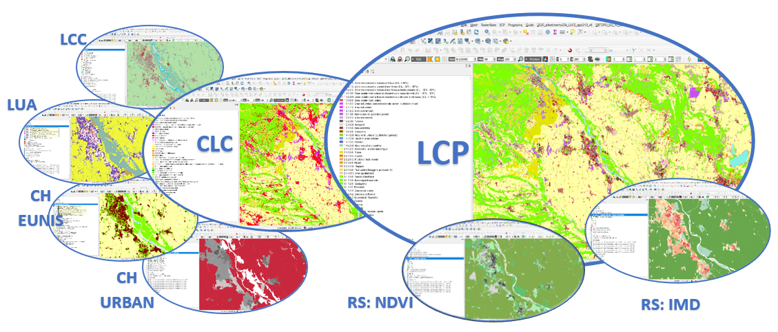 Land Cover Piemonte: cartografie tematiche prodotte