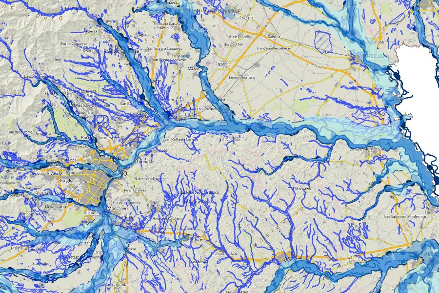 Mappa PGRA